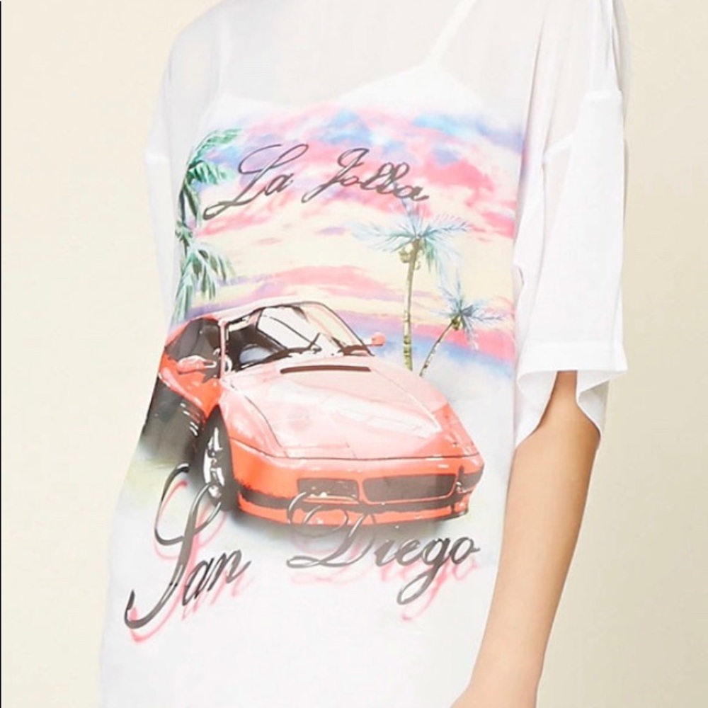 Forever 21 Sheer Shirt